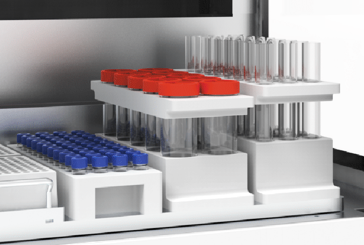 Multi-gauge sample rack