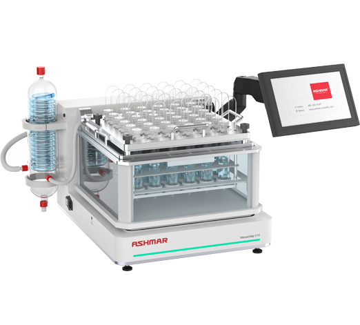 全自動真空平行濃縮儀 VacuuoVap V10-25位